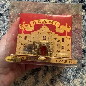 The Alamo Nation’s Treasures Vintage Christmas Ornament